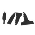 thumbnail image 1 of Reciprocating Saw Scraper, Wear  Durable Scraping Tool Attachment 4PCS Standard Sizes  for Wall Putty Removal for Floor Cleaning, 1 of 8