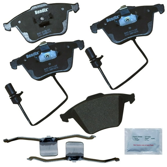 Disc Brake Pad Set Fits select: 2005-2008 AUDI A4, 2006-2011 AUDI A6