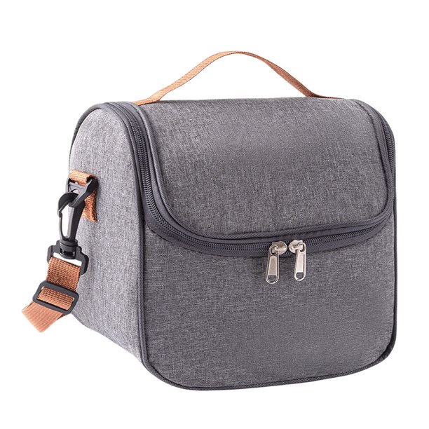 Bolsa de almuerzo aislada con correa para el hombro para el trabajo oficina camping viajes