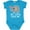 Turquoise, variant on Inktastic My Yaya Loves Me Grandchild Boys or Girls Baby Bodysuit