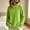 Green#04, variant on Fleece Hoodies for Women Long Sleeve Fuzzy Fluffy Plush Hoodie Women's Fall Winter Solid Loose Cozy Thick Thermal Pullover Top