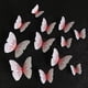 thumbnail image 1 of 12pcs 3D Imitation Butterfly Wall Stickers, Glitter Butterfly Stickers, Room Wall Decor, 1 of 5