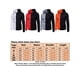 thumbnail image 2 of CVLIFE mens casual color block chaqueta con capucha suéter con cremallera con bolsillo manga larga chaqueta deportiva para fitness CVLIFE Casual suelto, 2 of 3