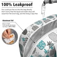 thumbnail image 5 of Lunch Bag Lunch Box for Women Reusable Insulated Lunch Bags,Water-Resistant Pineapple Pattern Cooler Lunch Tote Bag, Large Capacity for Work Travel Picnic, 5 of 6