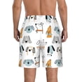 thumbnail image 3 of Yiaed Puppy Print Men's Swim Trunks with Lining Quick Dry Sports Shorts Beach Shorts Boardshorts-Medium, 3 of 5