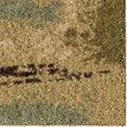 thumbnail image 3 of Orian Wild Weave Area Rug 1642 High Pile Beige Boxed Blocks, 3 of 4