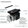 thumbnail image 3 of 12V 35AH SLA Replacement Battery for LCB SP35-12, 3 of 6