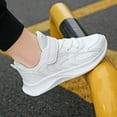 thumbnail image 6 of WUANDIXFA Shoes for Toddler Girls Glitter Sneakers Slip-on Athletic Tennis Shoes for Boys Toddler Little/Big Kids Tennis Shoes for Boys Toddler Boy Sneakers Beige,US 12.5, 6 of 9