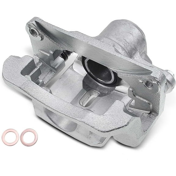 A-Premium Disc Brake Caliper Assembly with Bracket Compatible with Select Subaru Models - B9 Tribeca 2006-2007, Tribeca 2008-2014, H6 3.0L, H6 3.6L - Rear Right Passenger Side