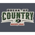 thumbnail image 2 of Women's Mossy Oak Break-Up Country Logo  Racerback Tank Top Navy Blue Heather Small, 2 of 4