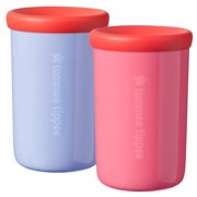 Tommee Tippee Easiflow 360° Spill-Proof Cup with Travel Lid, Lavender & Cherry – 12m+, 2pk