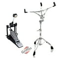 thumbnail image 2 of Kick Drum Foot Pedal & Snare Stand | Griffin 2-PACK Deluxe Percussion Hardware, 2 of 15
