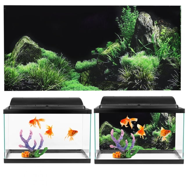 Water Grass Aquarium Sticker, Fish Sticker, Aquarium Background Sticker For Aquaridum Fish