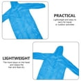 thumbnail image 3 of MasteelfCA Manteau de Pluie Long à Manches pour Femme Imperméable Imperméable Transparent Poncho de Pluie, 3 of 8