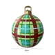 thumbnail image 3 of Bola inflable de Navidad de PVC de 60 cm, adornos de bola de soplado de Navidad grande para patio (K), 3 of 6