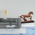thumbnail image 2 of Escultura De Caballo Con Forma De Hoja De Metal, Obra De Arte Coleccionable, Adorno Abstracto Para El Hogar, Estantería, Bar, Escritorio, Decoración, Sala De Estar, Estantería., 2 of 8