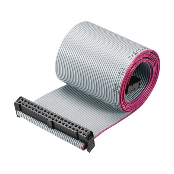 IDC Wire Flat Ribbon Cable FC/FC Connector A-type 40 Pins 2.54mm Pitch 1m Length