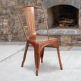 thumbnail image 2 of Bowery Hill Metal Dining Chair in Copper, 2 of 8