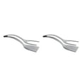 thumbnail image 4 of kurtrusly Comfortable Handle Tongs For Convenient Flipping Multi-functional Nylon Double Sided Spatula Turner Easy grey 2Set, 4 of 6