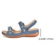 thumbnail image 4 of Amzcrzy Zapatos de mujer,Zapatos de mujer,Zapatillas de mujer, Sandalias de verano para mujer, de color liso, con cuña hueca, cómodas y suaves. Sandalias Mujer Zapatillas De Casa, 4 of 8