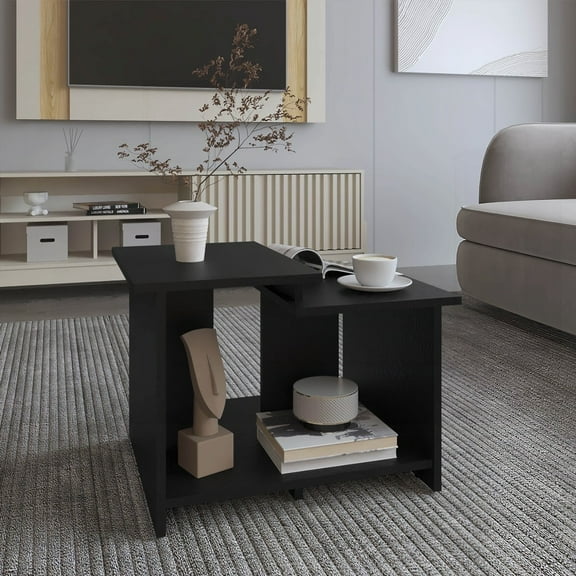 Modern 16" H Coffee Table, Practical Dimensions, Enhances Living Room Style