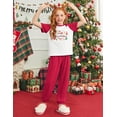 thumbnail image 4 of Arshiner Girls' Casual Sets Short Sleeve T-Shirt Top and Sweatpants with Pockets, 4 of 6