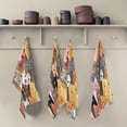 thumbnail image 5 of GZHJMY Cartoon Cat Kitten Kitchen Towels Dish Bar Tea Towel Dishcloths 1 Pack Super Absorbent Soft 18 x 28 inches, 5 of 7