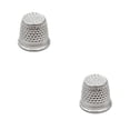 thumbnail image 3 of bedienty Knitting Rings Finger for Protection Thimble Adjustable Sewing Loop Specially-designed Crochet Tools for Home Yarn Crafts Silver Alloy Ring 2Set, 3 of 6