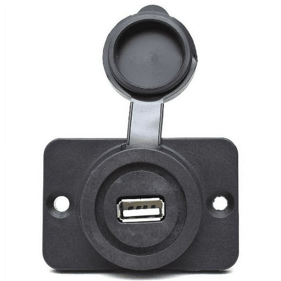 Tracker Boat USB Receptacle Assembly 316049 | 2 3/8 x 1 5/8 Inch