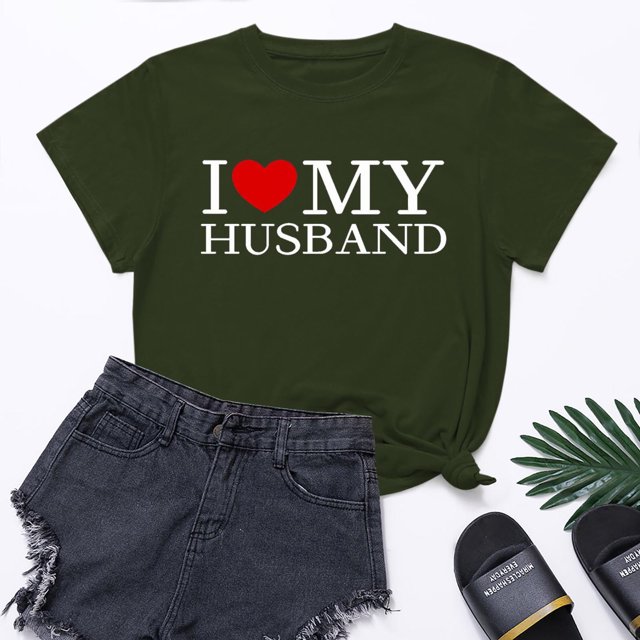 Meichang T-Shirts Graphiques pour Femmes T-Shirts de la Saint-Valentin T-Shirts Graphiques Mignons avec Cœur Hauts Décontractés à Col Rond Manches Courtes Coupe Ample T-Shirts de Fête T-Shirts de la Saint-Valentin