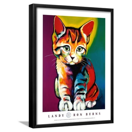 Burns Framed Print - Landy Framed Art Print Wall Art By Ron Burns - 19x25