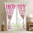 thumbnail image 4 of Cowgirl Western Living Room Curtains Hot Pink Curtains, Preppy Howdy Cheetah Leopard Print 30%-50% Blackout Curtains, Girly Trendy Decorations Curtains & Drapes 38''Wx54''L,Cowgirl Gifts, 4 of 6