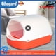thumbnail image 2 of 1/2PCS Plastic With Spoon Cat Excrement Basin Front Lift Cover Pet Litter Box Clean Basin Pet Bedpan Toilet Pets Supplies Splash ShopWise Round, 2 of 16