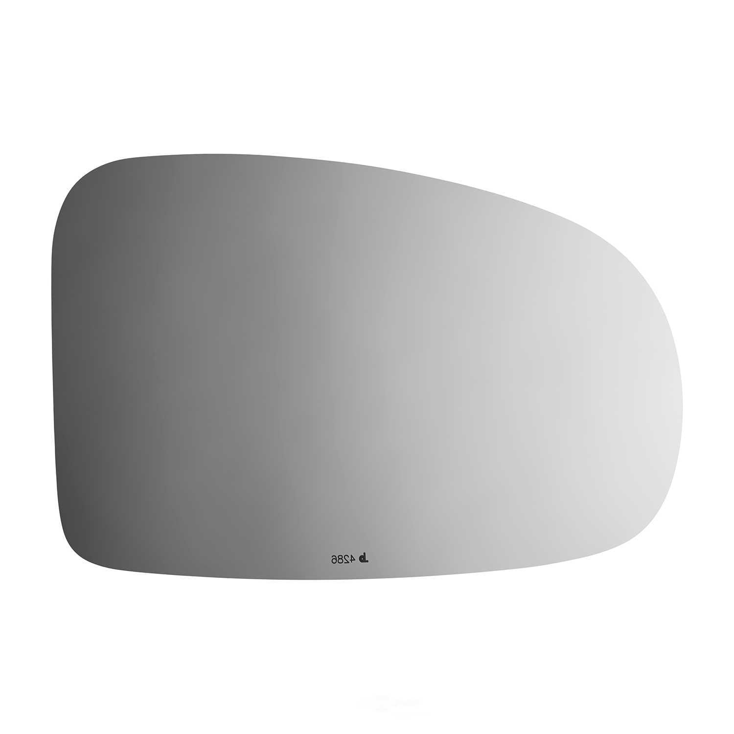 Burco Side View Mirror Replacement Glass - Clear Glass - 4286
