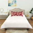 thumbnail image 6 of Haosy Satin Pillowcase for Hair and Skin Standard Cooling Silk Pillow Case with Envelope Closure Christmas Wreath Rabbit Snow 20"x26", 6 of 9
