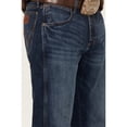 thumbnail image 2 of Wrangler Men's Retro No. 88 Dark Wash Slim Straight Stretch Jeans - 112335422 34W x 36L  US, 2 of 4