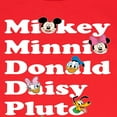 thumbnail image 3 of Mickey & Friends - Mickey Friends Character List - Toddler And Youth Long Sleeve Graphic T-Shirt, 3 of 5