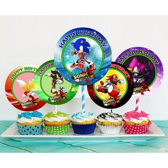 12 Cupcake Toppers For Birthday Party B079T86Cf4