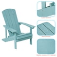 thumbnail image 4 of CHYVARY 1 Peak Adirondack Chair, Fire Pit Outdoor Patio Furniture,Lake Blue, 4 of 6