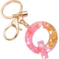 thumbnail image 1 of Letter Keychain,26 Letters A-Z Decorative Letter Keychain,Name Keychain for Women Girls Men Teenager Gift, 1 of 6