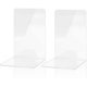 thumbnail image 1 of Clear Acrylic Bookends, 1 Pair Children's Bookends, Scratch-Resistant Design Bookends, for Offices, Schools., 1 of 5