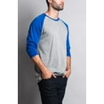 thumbnail image 4 of Victorious Men's Baseball Raglan T-Shirt 3/4 Sleeves Jersey, 4 of 6