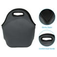 thumbnail image 4 of Neoprene Lunch Bags, 2Pack 12"x6"x12" Lunch Portable Containers Bag, Grey, 4 of 6