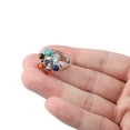 thumbnail image 5 of Unique Bargains Faux Natural Crystals Stones for Yoga Lovers Collectors Ring 7 Chakra Stones, 5 of 6