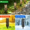 thumbnail image 2 of DAYBETTER Waterproof Solar Pathway Lights Outdoor, 8 Hours of Lighting for Garden, Landscape -12pcs, 2 of 7