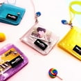 thumbnail image 3 of Card Wallet Fashion Glitter Card Case Wallet Card Bifold Wallet with Lanyard, 3 of 6
