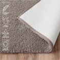 thumbnail image 2 of 100% Microfiber Drylon Non Slip Bath Rug - Latex Backing - Ultra Absorbent - Quick Dry - Soft - Durable - Hotel Spa Bathroom Collection - 17 x 24 , 21 x 34 - Linen, 2 of 7