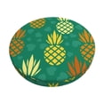 thumbnail image 6 of Uemuo Pineapples1 Pattern Round Bar Stool Seat Covers Washable Stool Cushion Slipcover Elastic Bar Chair Covers-, 6 of 7