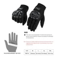 thumbnail image 3 of Guantes de motociclista Guantes de moto de cuero antideslizantes Durables para BMX ATV Road Racing Ndcxsfigh  Accesorios para autos y motos, 3 of 9