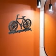 thumbnail image 4 of Siruishop Bicycle Themed Hook Rack Space Saving Key Hooks for Dorm Living Room Hallway 20x13cm, 4 of 6